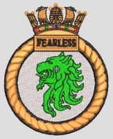 HMS Fearless polo shirt