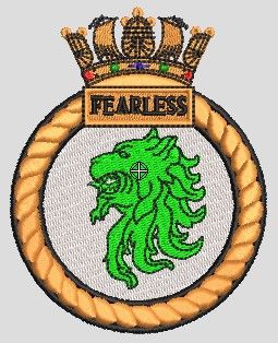 HMS Fearless polo shirt